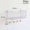 Mini Iron Corner Bath Storage Rack Shelf Bathroom Home Shelves Holder Organizer Bookshelf