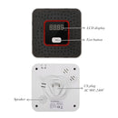 JKD-818 Intelligent LCD Combustible Gas Leakage Alarm Sensor Tester Home Security