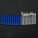 10pcs 1.0x3mm 3.175mm Shank Tungsten Steel Milling Cutter Engraving Bits