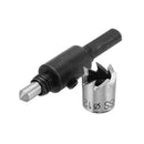 Drillpro 6mm Shank 12mm HSS Detachable Rotary Center Dead Center for Mini Lathe Machine