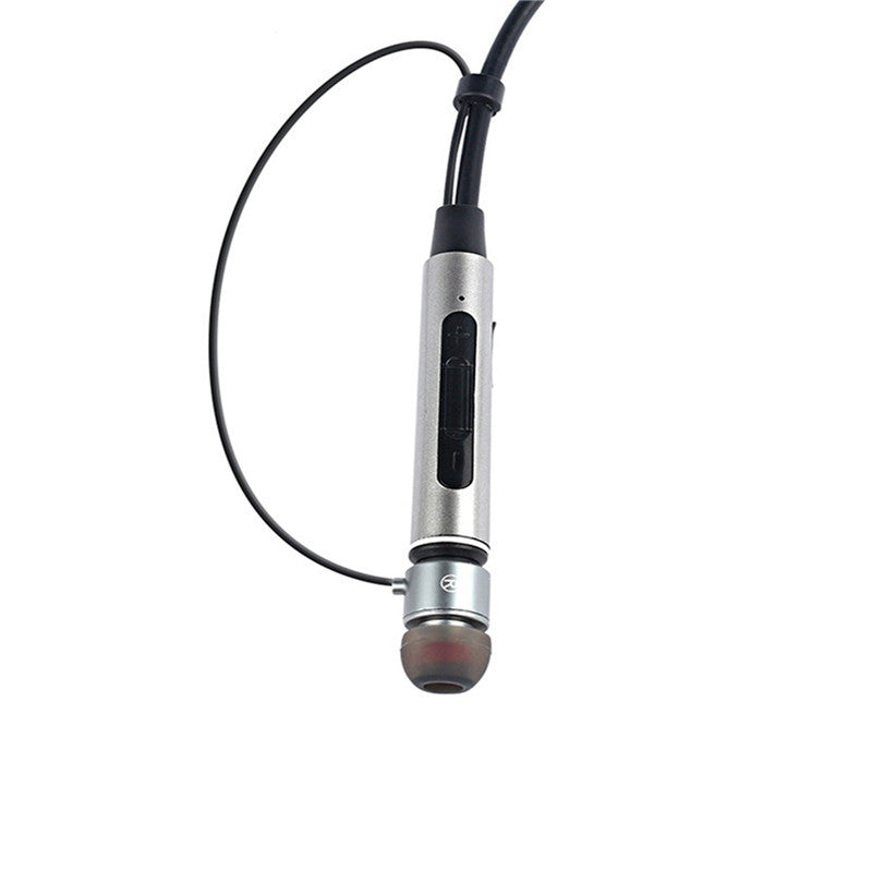 BINAI B22 Double Magnetic Adsorption Wireless bluetooth Earphone Sports Neckband Headphone with Mic
