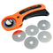 45mm Rotary Cutter Sewing Quilting Fabric Cutting Craft Tool With 5pcs Blades