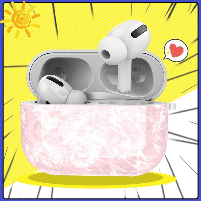 Bakeey Translucent Shockproof Earphone Storage Case with KeyChain for Apple Airpods 3 Airpods Pro 2019