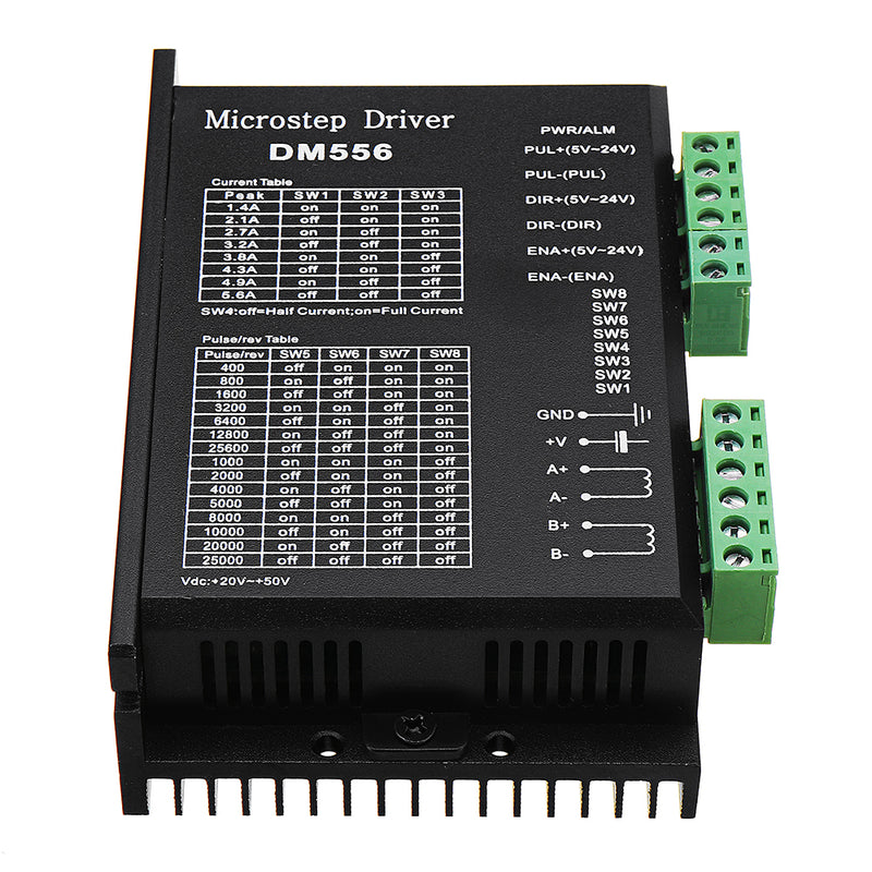 5.6A DC 24-50V  57/86  2 Phase Stepping Driver DM556 Stepper Motor Driver