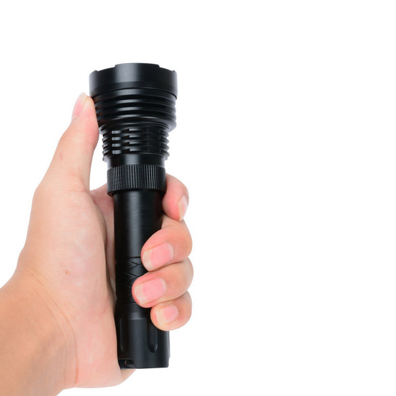 HaikeLite HT08 XPL HD 5000K 850Lumens Mode Set Zoomable Tactical LED Flashlight