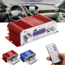 Kentiger HY3006 2 Channel Hi-Fi Audio Stereo Mini Amplifier Car Home MP3 USB FM SD w/ Remote 12V