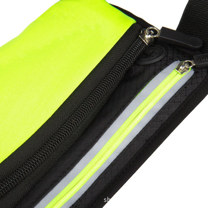 Univerdsal Outdoor Sport Waterproof Reflective Stripe Waist Bag for Samsung Xiaomi Cell Phone