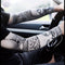 Ice Silk Sunscreen Arm Sleeves Printing Outdoor Riding Flower Arm Tattoo Arm Fishing Sleeve