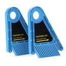 Drillpro Multi-purpose Double Feather Board Set for Table Saws Router Table Miter Saws Miter Gauge Slot