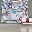 3D Brick Stone Pattern Psychedlic Tapestry Room Bedspread Wall Hanging Throw Decorations