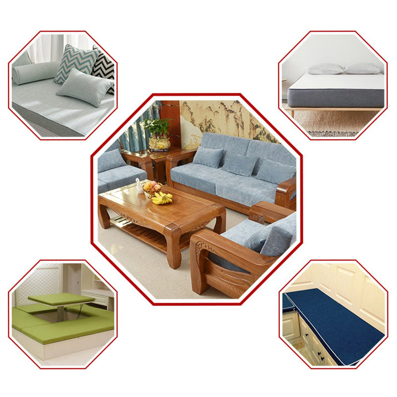 40x40cm High Density Upholstery Foam 2.5/5/7.5cm Thickness Cushions Seat Pad Sofa Sponge Pad