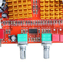 DC 12-24V 200W 3 Channel D Class 2.1 Digital Power Amplifier Board High Power Bass Speaker