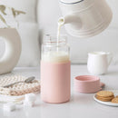 Fun Home 350ml Glass Water Bottle Insulation Vacuun Cup Drinking Mug With Silicone Cover from xiaomi youpin