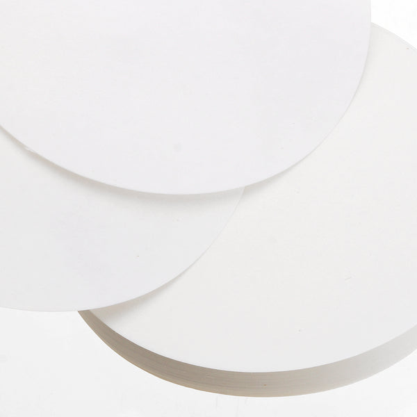 100Pcs/Set 7/9/11/12.5/15/18cm Quantitative Filter Paper Ashless Circular Funnel Filter Sheet Slow Speed 10-15um