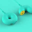 TROZK UZ002 Portable Donut Charge Station AC Power Outlet USB Charger Universal with 2 Outlets