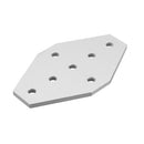 Machifit Aluminum 7 Holes Join Plate Corner Bracket for 2020 V-slot Aluminum Extrusions Profiles CNC Parts