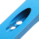 Aluminum Alloy One-hole Pocket Hole Jig with Magnet 9.5mm Oblique Hole Drill Guide Woodworking Tool