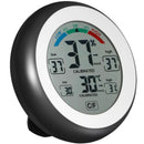 DANIU Multifunctional Digital Thermometer Hygrometer Temperature Humidity Meter Touch Screen Multicolor