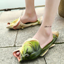 Creative Fish Style Beach  Shoes Simulation Slippers for  Women and Men