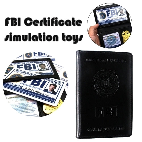 FBI Cosplay Collection Police Card Holder