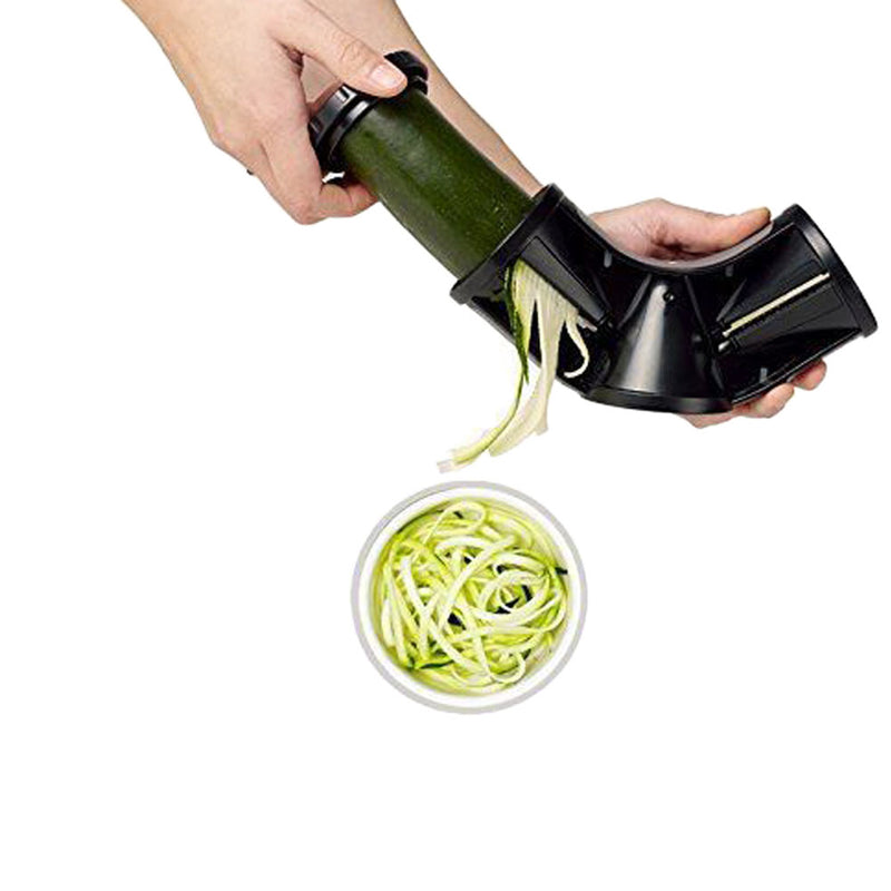 KCASA KC-MS02 Multifunction 3 In 1 Spiral Grater Slicer Handhled Veggie Spaghetti Pasta Maker Tool