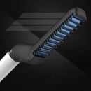 AUGIENB Men's Hair Styling Ceramic Comb Curler Straightener Roll Iron Multifunctional Quick Styler Hair Comb
