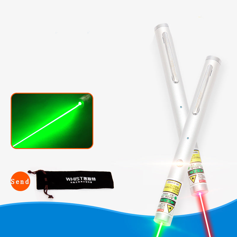 H6 Laser Pointer Light Pen For Projector  Green and Red USB Long-lasting Laser Pen Long-lasting