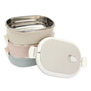 3 Tiers Stainless Steel Lunch Box Portable Bento Insulated Thermal Food Container