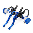 7/8inch CNC Motorcycle Hydraulic Brake Clutch Master Cylinder Lever Reservoir