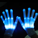 LED Flashing Constantly Glow Light Up Finger Glove Lighting Xmas Dance Party Cosplay
