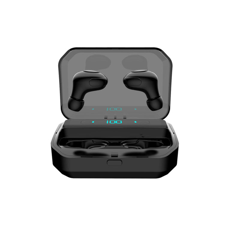 TWS Digital Display bluetooth 5.0 Wireless Earbuds CVC8.0+DSP Noise Cancelling In-ear Sport Earphone Auto Pair Headphone