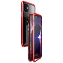 Bakeey Luxury Magnetic Adsorption Metal Back Tempered Glass Protective Case for iPhone 11 6.1 inch