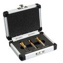 Drillpro 3pcs 6.5mm 8mm 10mm HSS CO Spot Weld Sheet Metal Hole Cutter Solder Joint Removal Drill Bits Tools Kit