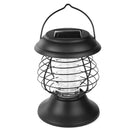 Outdoor Camping LED Solar Mosquito Killer Lamp Dispeller Repeller Bug Insect Zapper Pest Trap Light