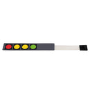 3Pcs 4 Key Press Film Switch Module Single Chip Microcomputer Extended Keyboard Electronic Switch Module