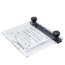 Adjustable Jig Ruler Drawer Door Pull Knob Installation Jig Handle Drill Guide Rule