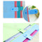 1PCS Plastic 5 Layers Pockets A4 Pouch Bill Folder Card Holder Organizer Fastener File Document Bag