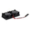 Dual Fan Radiator Development Board 51*25*13mm Cpu Air Cooling  Heat Sink Module for Raspberry Pi 3b+