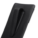 Leather Car Sun Visor Sun Glasses Clip Card Pen Holder Ticket Storage Driver License Package