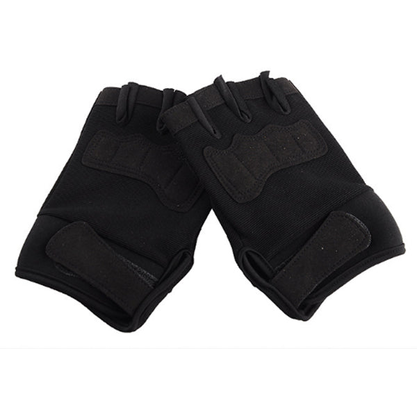 KALOAD 1 Pair Tactical Glove Military Sports Climbing Cycling Fitness Anti-skid Gloves Half Finger Gloves