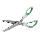9 Inch Stainless Steel Triangle Shape Serrated Scissor Tailor Tool Pinking Shear
