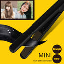 2 IN 1 Professional Steam Flat Hair Straightener & Hair Curler Curling Iron