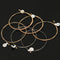 KIWI AKP12 Professional Acoustic Soft Guitar Strings 6pcs Set Coated Steel String Copper