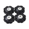 4Pcs Plum Star Through Hole  Heat Bed Hand Screw Levelilng Nut for 3D Printer Hotbed