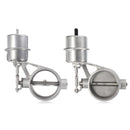 63mm 2.5'' Stainless Exhaust Control Valve Switch Kit Vacuum Actuator Open/Close Style