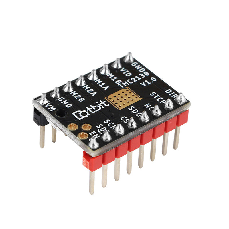 TMC2130 V1.0 Ultra-silent 256 High Subdivision Stepper Motor Driver with Red Heat Sink for 3D Printer Part