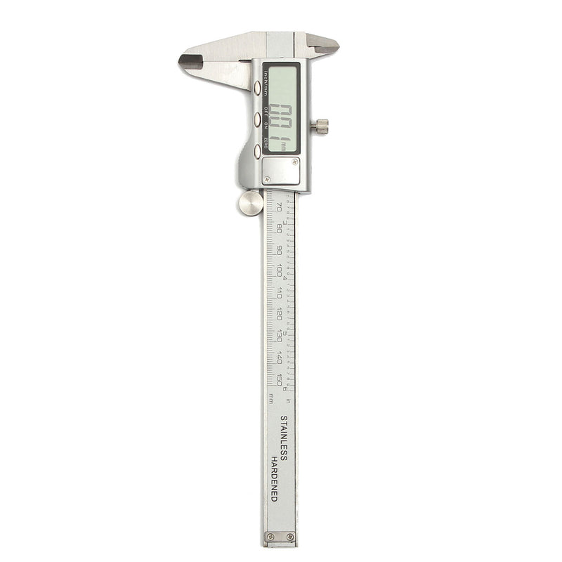Raitool 6 Inch 150mm LCD Digital Electronic Vernier Caliper Micrometer Stainless Steel Ruler
