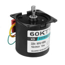 Machifit 60KTYZ 220V 10rpm Permanent Magnetic Electric Synchronous Motor 14W Permanent Magnet Motor