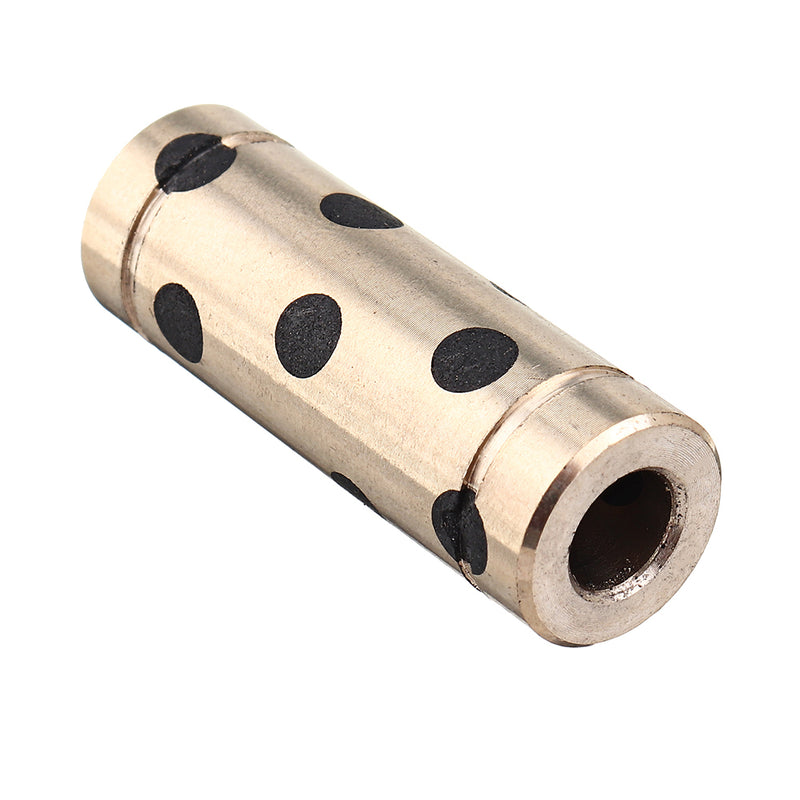 4Pcs UM2 UM3 6x12x35mm Inlaid Graphite Copper Sleeve Bearing for 3D Printer