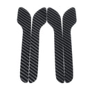 4 X Carbon Fiber Door Handle Car Decals Sticker 200 x 90mm For Tesla Model 3